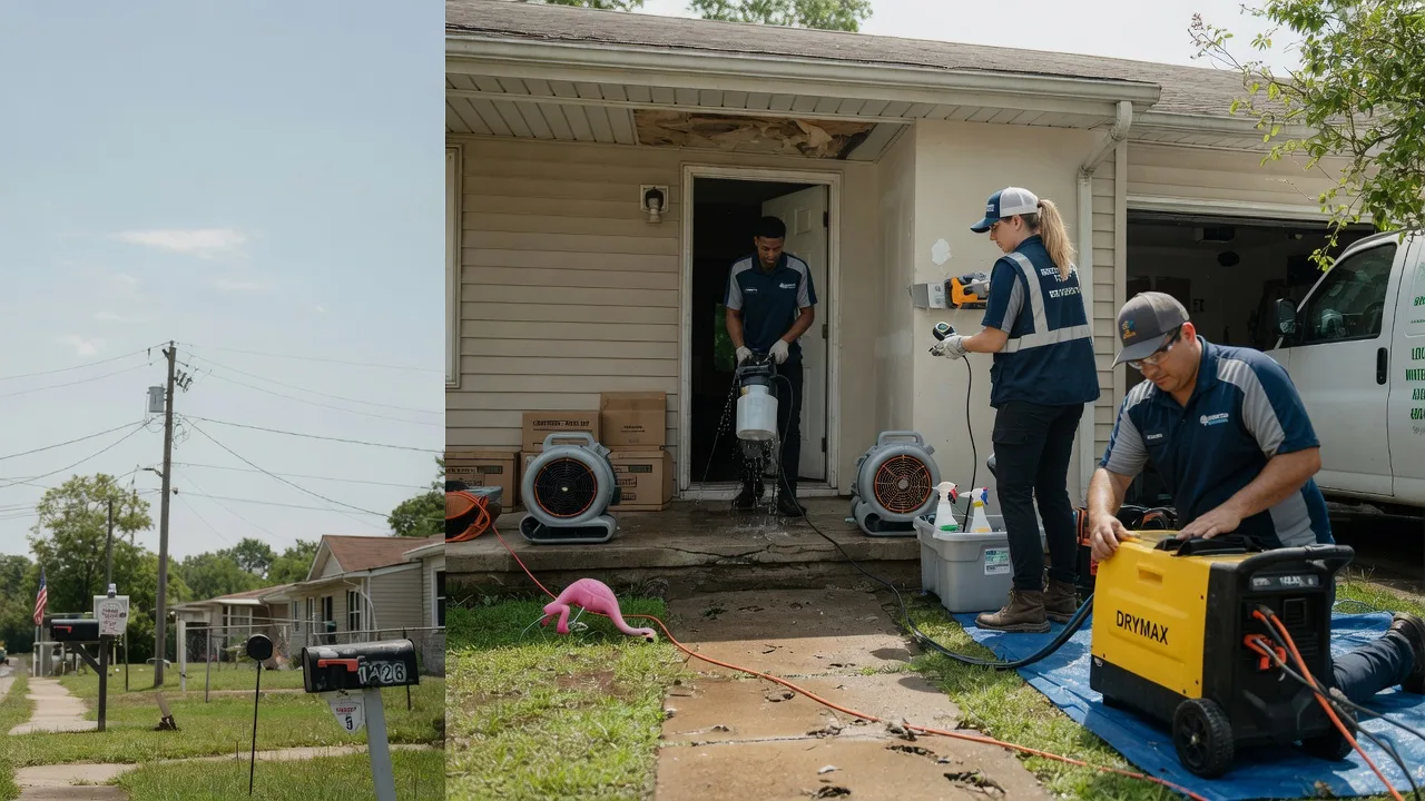 Storm Damage Water Removal in Donaldson, IN near me